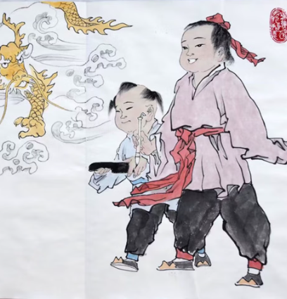 名人字画范曾真迹《十二生肖全套画集》艺术品收藏书画拍卖国画水墨画油画