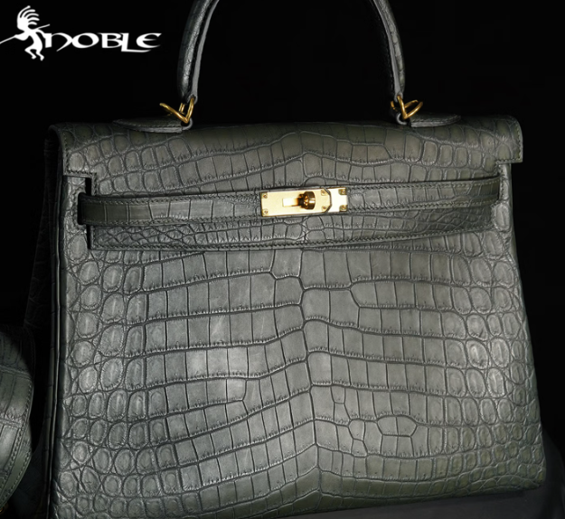 小贵人高奢品高级工艺女包单肩手提鳄鱼皮包