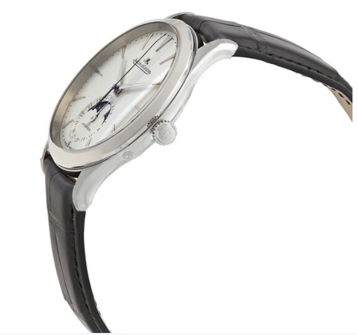 积家（Jaeger）手表男 月相大师自动机械腕表男士 瑞士男表