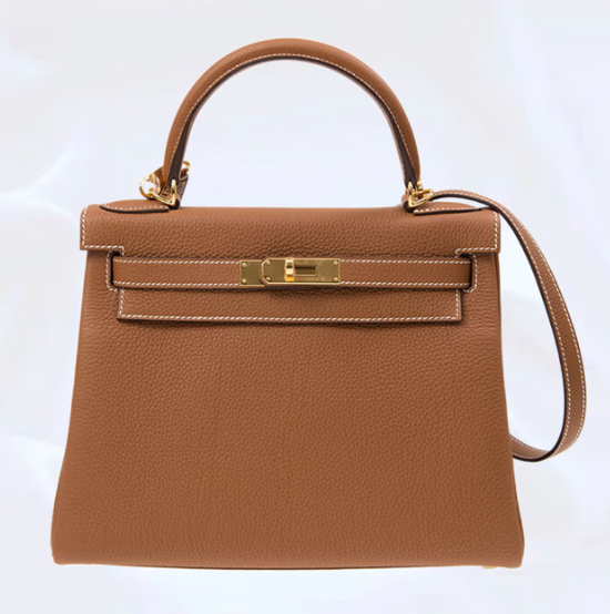 爱马仕（HERMES）女包新款KELLY 28 凯莉包 Togo牛皮 单肩斜挎包 手提包